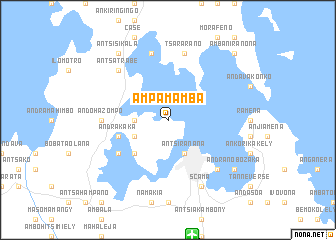 map of Ampamamba