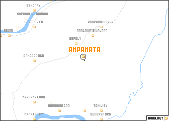 map of Ampamata