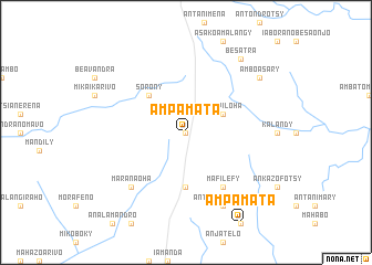 map of Ampamata