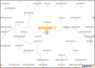 map of Ampamoty