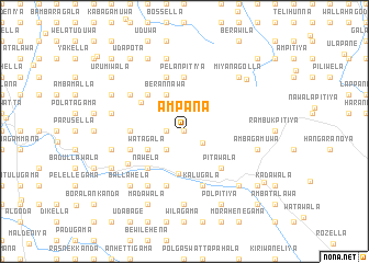 map of Ampana