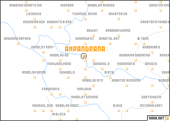 map of Ampandrana