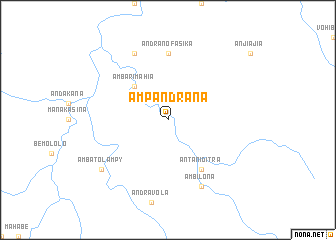 map of Ampandrana