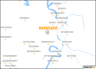 map of Ampandra