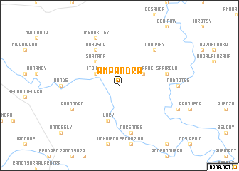 map of Ampandra