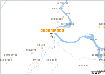 map of Ampanifora
