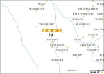 map of Ampanobe