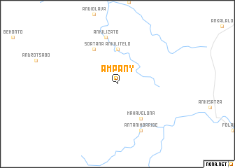 map of Ampany