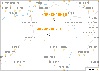 map of Amparambato