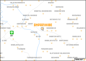 map of Amparihibe