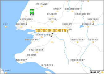 map of Amparihimahitsy