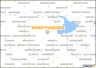 map of Ampary-Fihaonana