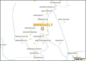 map of Ampasikely