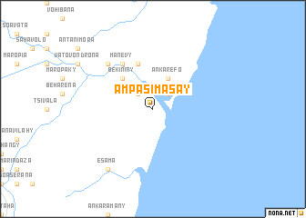 map of Ampasimasay