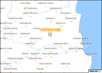 map of Ampasimbe