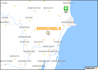 map of Ampasimbola