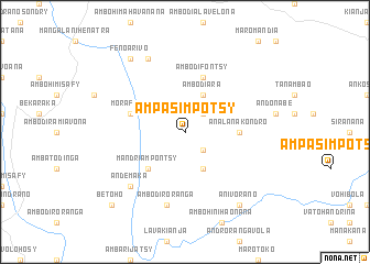 map of Ampasimpotsy