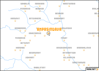 map of Ampasindava