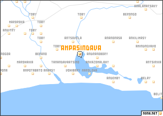 map of Ampasindava