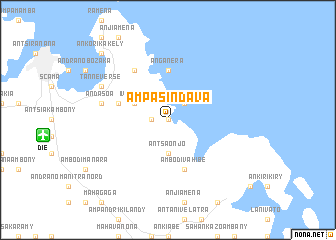 map of Ampasindava