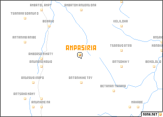 map of Ampasiria