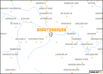 map of Ampatomandra