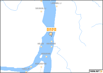 map of Ampa
