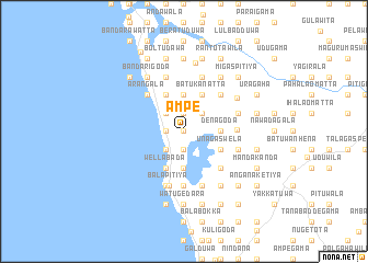 map of Ampe