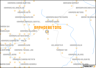 map of Amphoe Betong