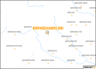 map of Amphoe Khamcha-i