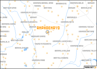 map of Amphoe Mayo