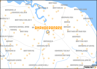 map of Amphoe Pa Na Re