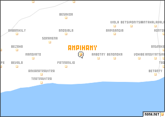 map of Ampihamy