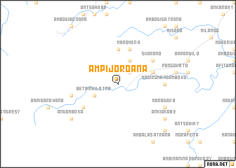map of Ampijoroana