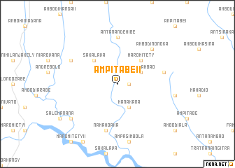 map of Ampitabe II