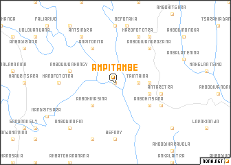 map of Ampitambe