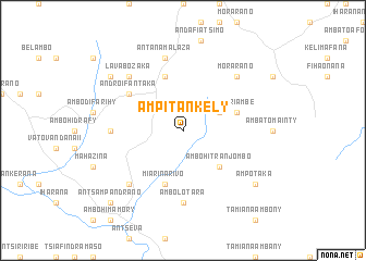 map of Ampitankely