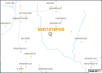 map of Ampitatafika