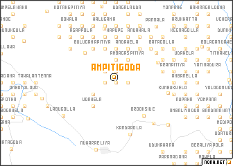 map of Ampitigoda