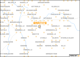 map of Ampitiya