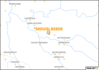 map of Ampivalanana