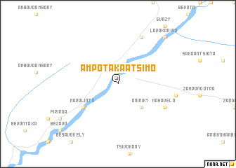 map of Ampotaka Atsimo