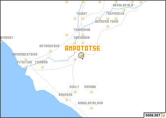 map of Ampototse