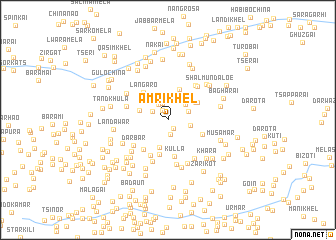 map of Amri Khel