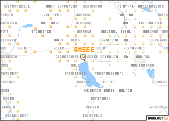 map of Am See