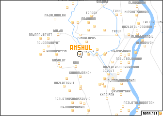 map of Amshūl