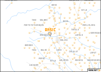 map of Amsic