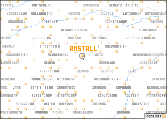 map of Amstall