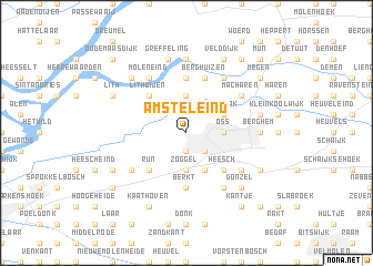 map of Amsteleind
