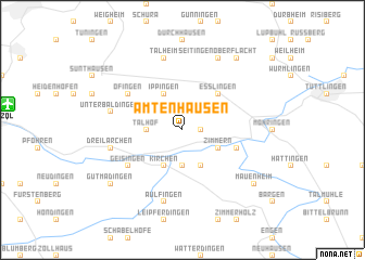 map of Amtenhausen